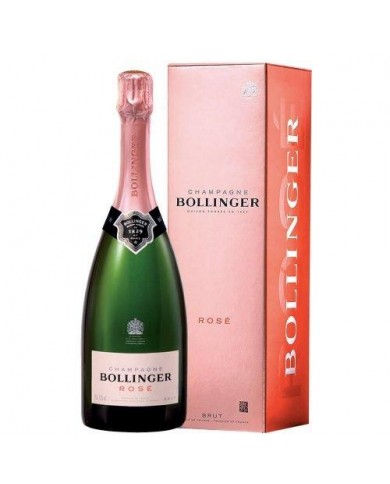 CHAMPAGNE BOLLINGER ROSE'| ML. 750| Astucciato