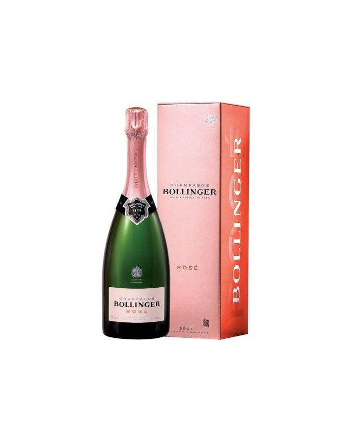 CHAMPAGNE BOLLINGER ROSE'| ML. 750| Astucciato