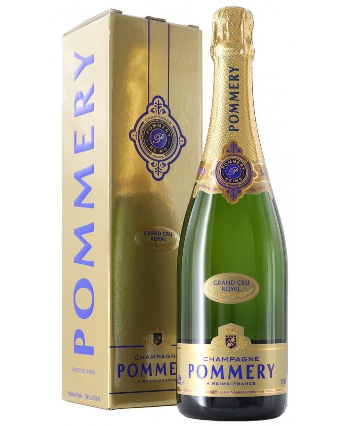 CHAMPAGNE POMMERY GRAND CRU ROYAL MILLESIMATO (2008)| ML. 750| Astucciato