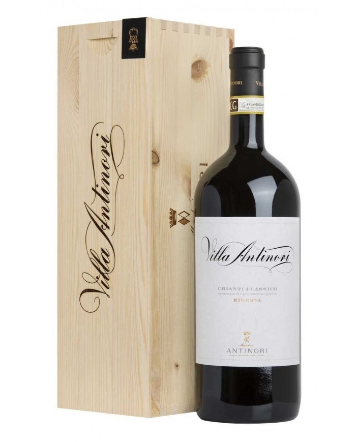 CHIANTI CLASSICO RISERVA VILLA ANTINORI (2018)| ML. 1500 Magnum| Cassa Legno