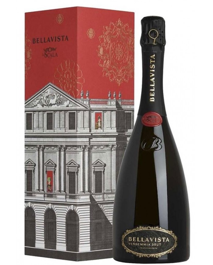 FRANCIACORTA BELLAVISTA BRUT TEATRO DELLA SCALA (2016)| ML. 1500 Magnum| Astuccio