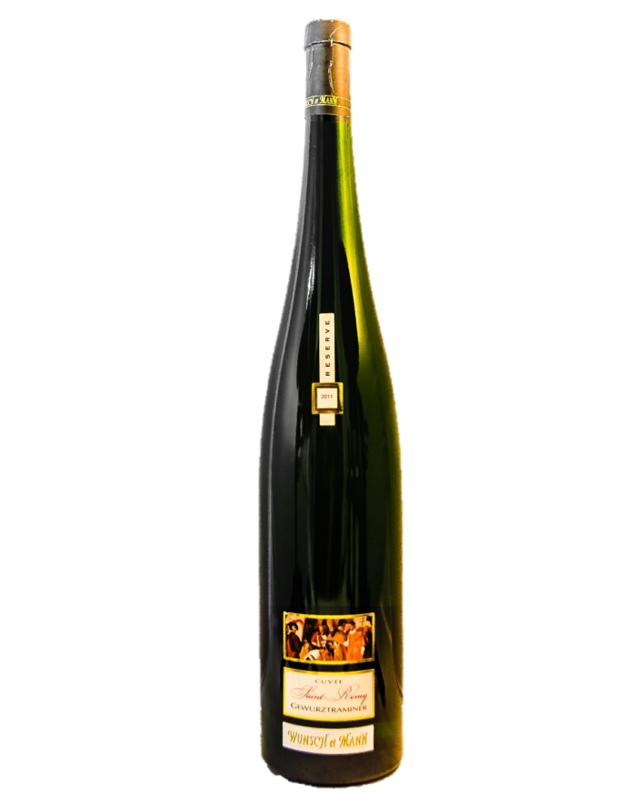 GEWURZTRAMINER ALSACE RESERVE SAINT REMY WUNSCH ET MANN - BIO - (2011)| ML. 1500 Magnum