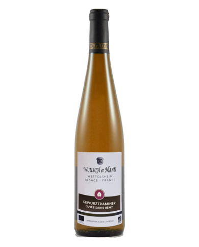GEWURZTRAMINER ALSACE RESERVE SAINT REMY WUNSCH ET MANN - BIO - (2015)| ML. 750