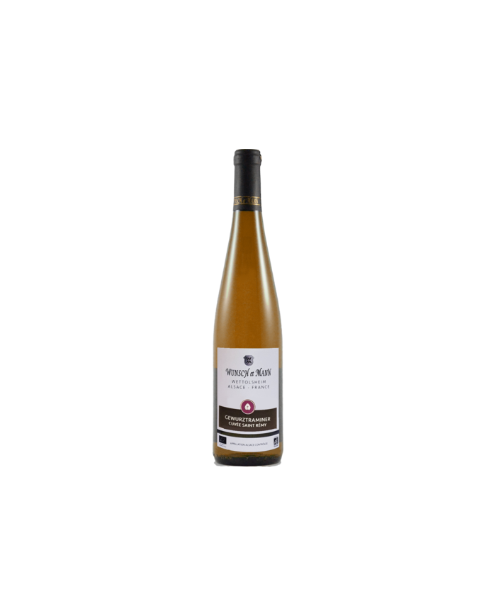 GEWURZTRAMINER ALSACE RESERVE SAINT REMY WUNSCH ET MANN - BIO - (2015)| ML. 750