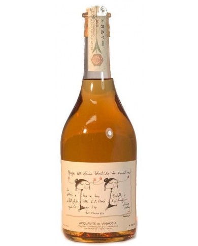 GRAPPA AMBRATA RISERVA ETICHETTA SPECIALE LEVI SERAFINO| ML. 700