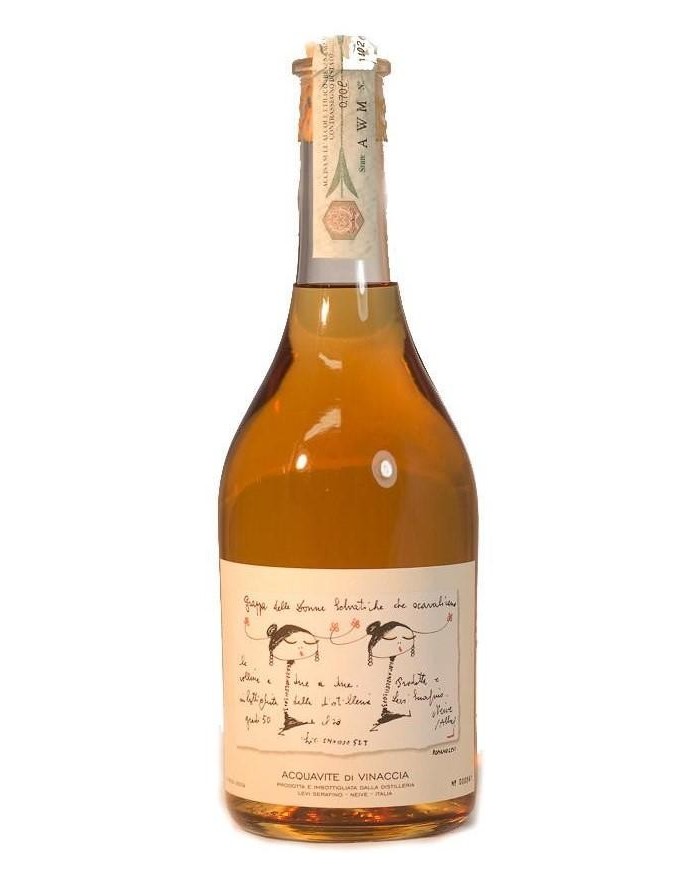 GRAPPA AMBRATA RISERVA ETICHETTA SPECIALE LEVI SERAFINO| ML. 700