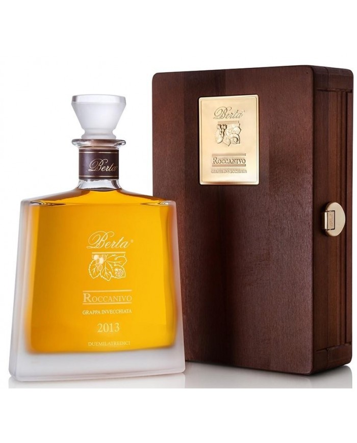GRAPPA ROCCANIVO BARBERA BERTA (2013)| ML. 700| Cassa Legno