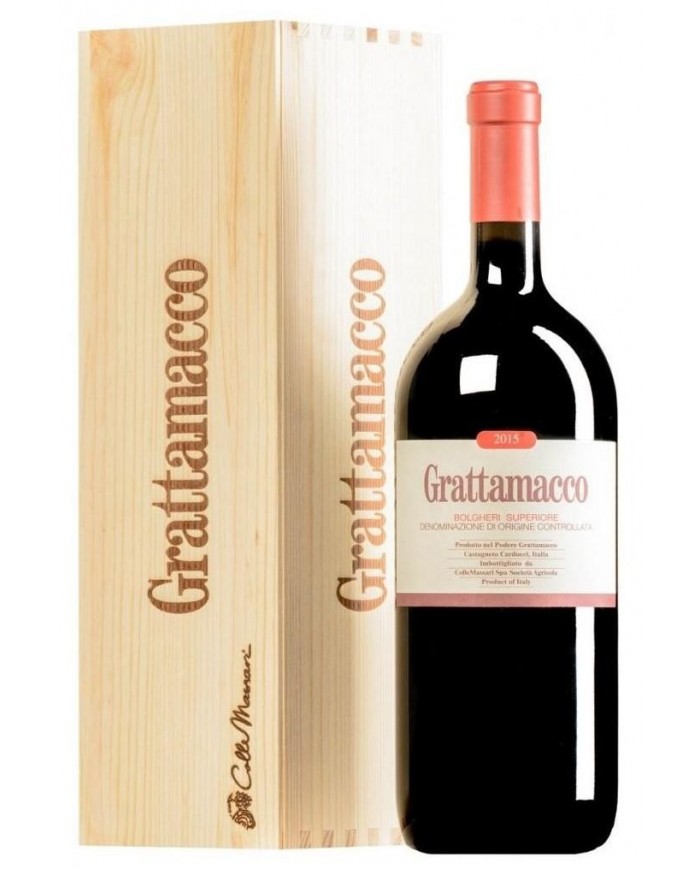 GRATTAMACCO ROSSO (2017)| ML. 1500 Magnum| Cassa Legno