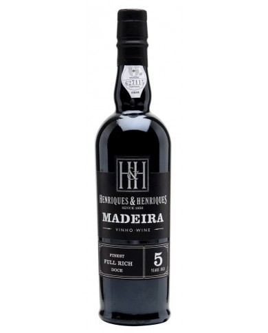 MADEIRA 5Y FULL RICH BUAL HENRIQUES & HENRIQUES| ML. 750