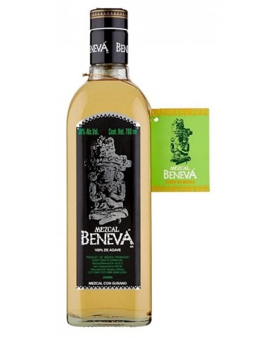 MEZCAL BENEVA JOVEN CON GUSANO| ML. 700
