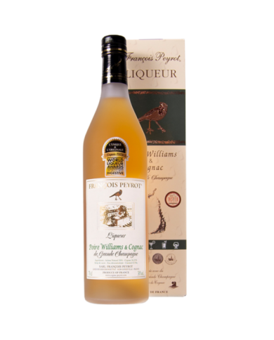 POIRE WILLIAMS & COGNAC DE GRANDE CHAMPAGNE| ML. 700| Astucciato
