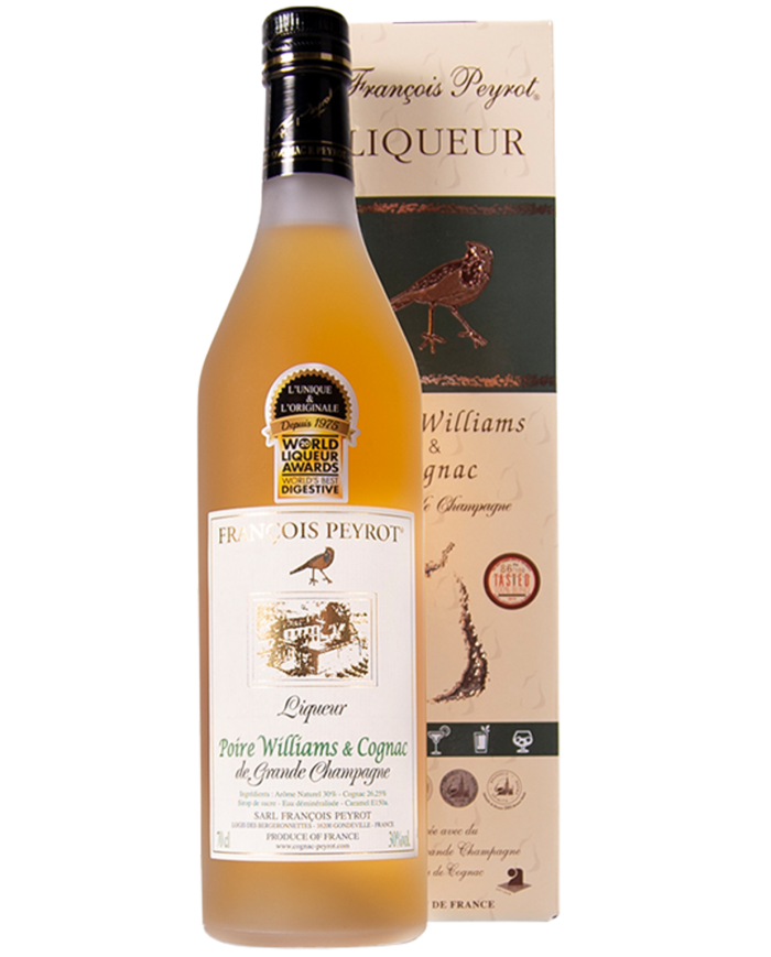 POIRE WILLIAMS & COGNAC DE GRANDE CHAMPAGNE| ML. 700| Astucciato