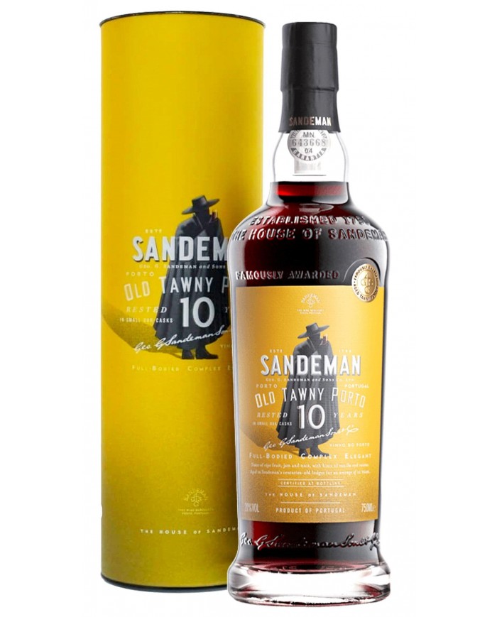 PORTO SANDEMAN TAWNY 10 YEARS| ML. 750| Astucciato