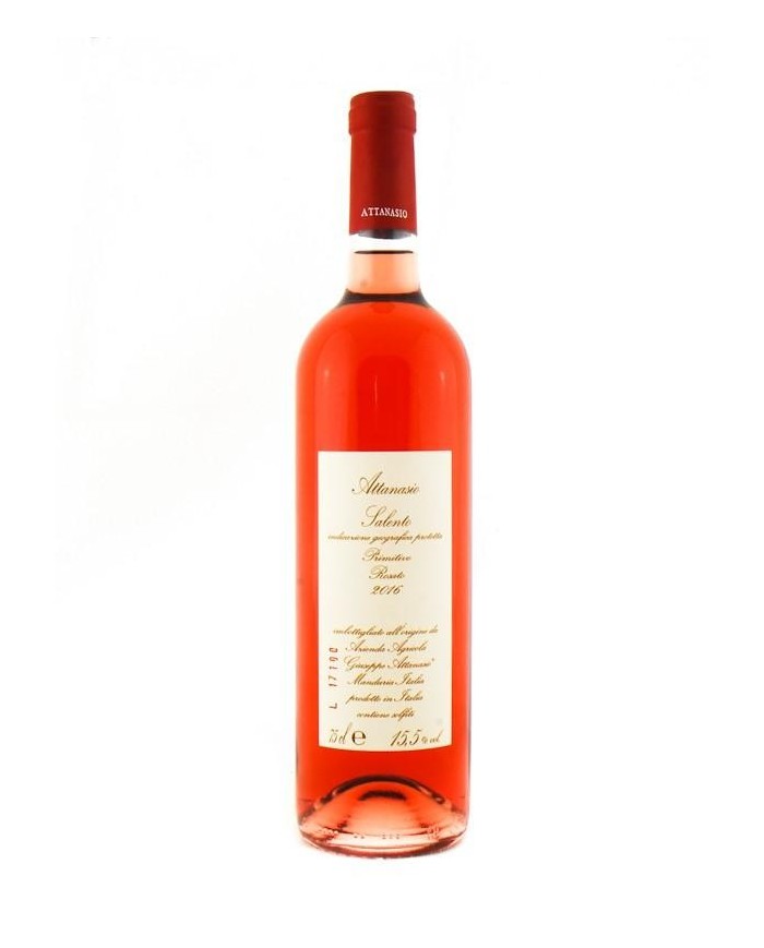 PRIMITIVO DEL SALENTO ROSATO ATTANASIO (2019)| ML. 750
