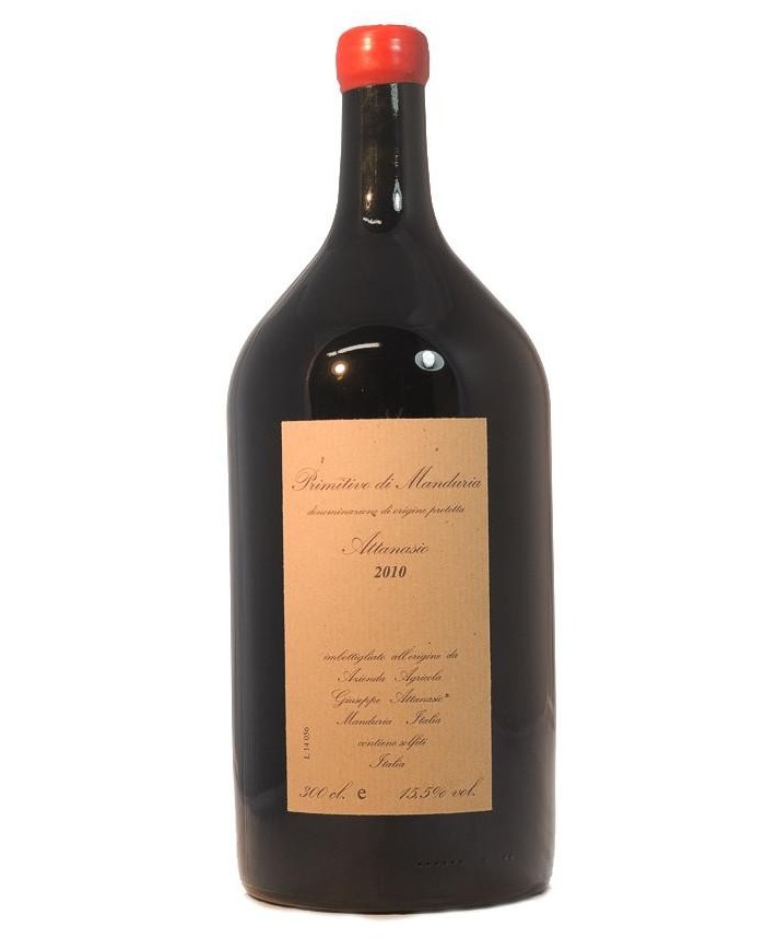 PRIMITIVO DI MANDURIA ATTANASIO (2015)| ML. 3000 Doppio Magnum| Cassa Legno