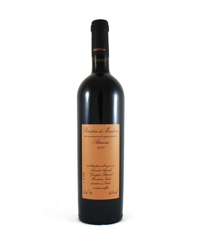 PRIMITIVO DI MANDURIA ATTANASIO (2015)| ML. 750