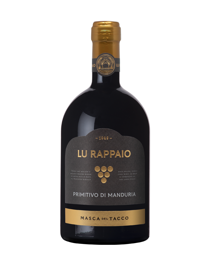 PRIMITIVO DI MANDURIA LU RAPPAIO MASCA DEL TACCO (2020)| ML. 750