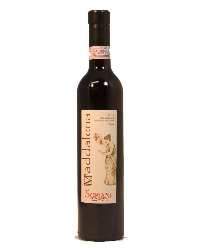 RECIOTO CLASSICO DELLA VALPOLICELLA MADDALENA SCRIANI (2015)| ML. 500