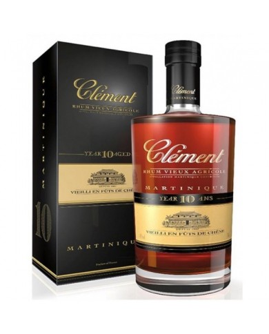 RHUM CLEMENT VIEUX AGRICOLE 10 ANS| ML. 700| Astucciato