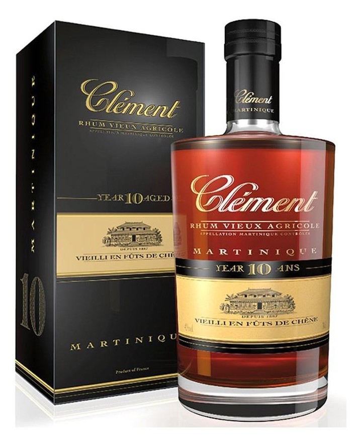 RHUM CLEMENT VIEUX AGRICOLE 10 ANS| ML. 700| Astucciato