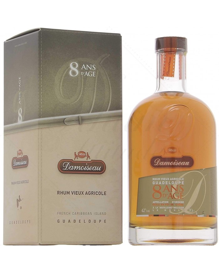 RHUM DAMOISEAU 8Y| ML. 700| Astucciato