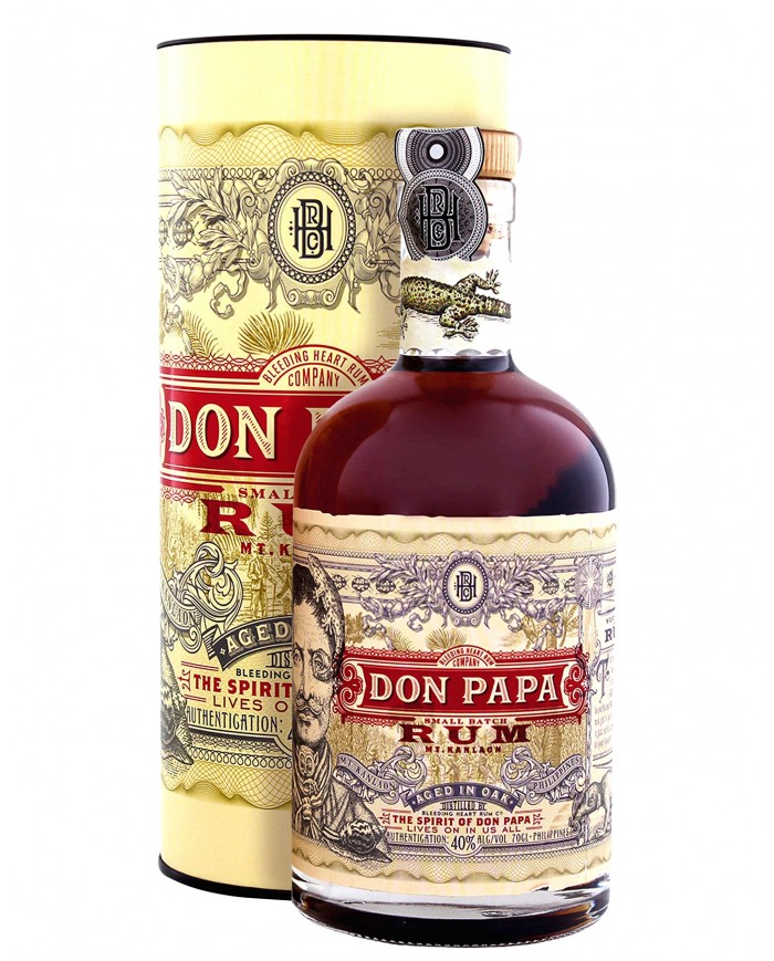 RHUM DON PAPA 7Y| ML. 700| Astucciato