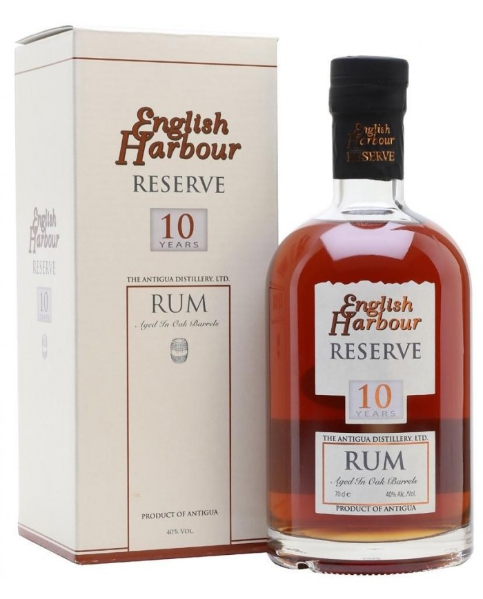 RHUM ENGLISH HARBOUR RESERVE 10Y| ML. 700| Astucciato