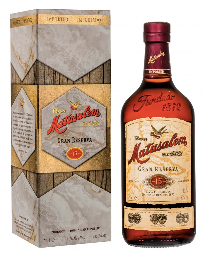 RHUM MATUSALEM GRAN RESERVA 15Y| ML. 700| Astucciato