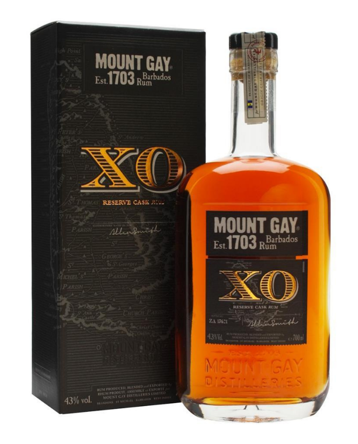 RHUM MOUNT GAY XO| ML. 700| Astucciato