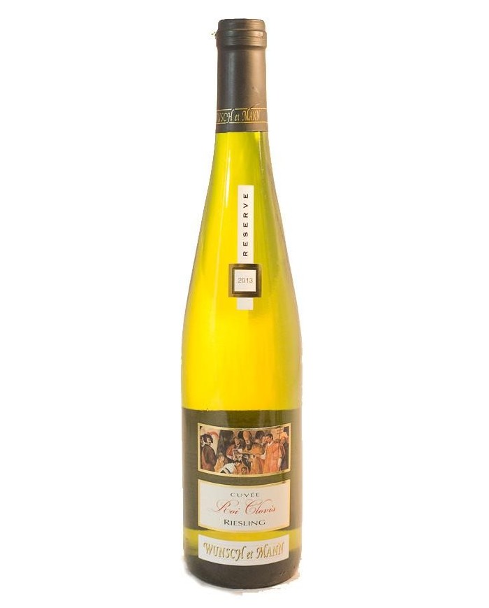 RIESLING CUVEE DU ROIS CLOVIS WUNSCH ET MANN - BIO - (2013)| ML. 750