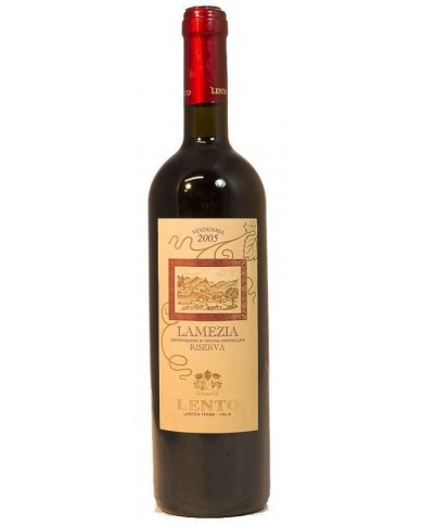 ROSSO LAMEZIA RISERVA LENTO (2005)| ML. 750