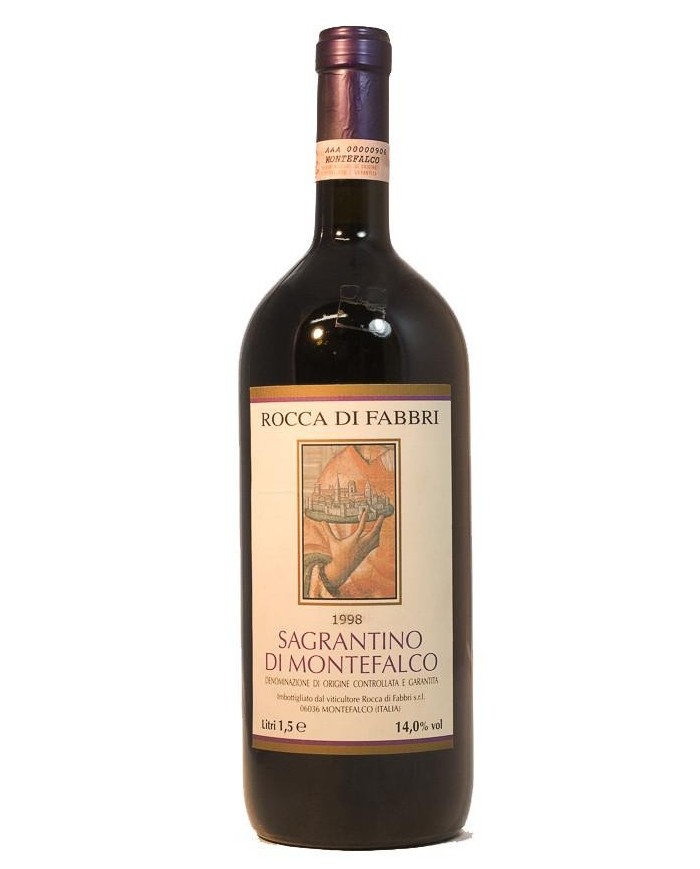 SAGRANTINO DI MONTEFALCO ROCCA DI FABBRI (1998)| ML. 1500 Magnum