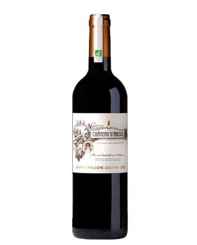 SAINT EMILION GRAND CRU CHATEAU D'ARCOLE - BIO (2012)| ML. 750
