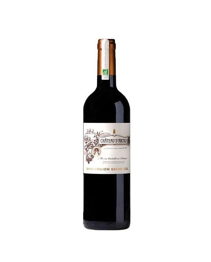 SAINT EMILION GRAND CRU CHATEAU D'ARCOLE - BIO (2012)| ML. 750