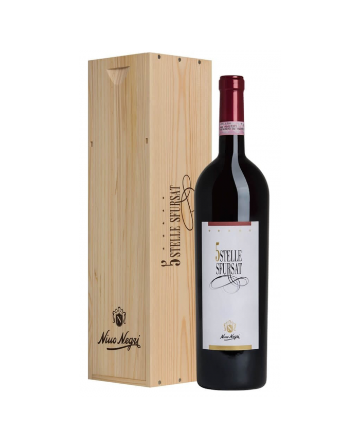 SFURSAT 5 STELLE SFORZATO NINO NEGRI (2015)| ML. 1500 Magnum| Cassa Legno