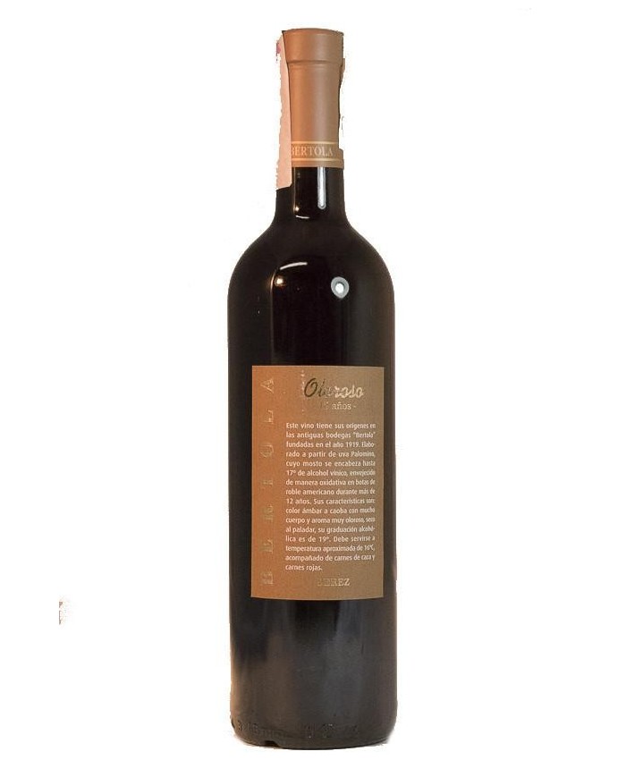 SHERRY BERTOLA PATERNINA 12Y OLOROSO| ML. 750