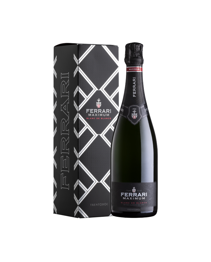 SPUMANTE FERRARI MAXIMUM BLANC DE BLANCS| ML. 750| Astucciato