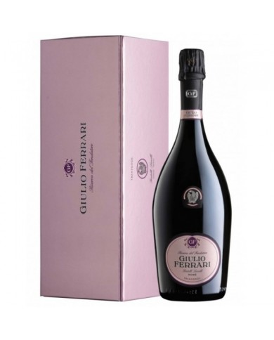 SPUMANTE FERRARI RISERVA DEL FONDATORE GIULIO FERRARI ROSE' (2008)| ML. 750| Astucciato
