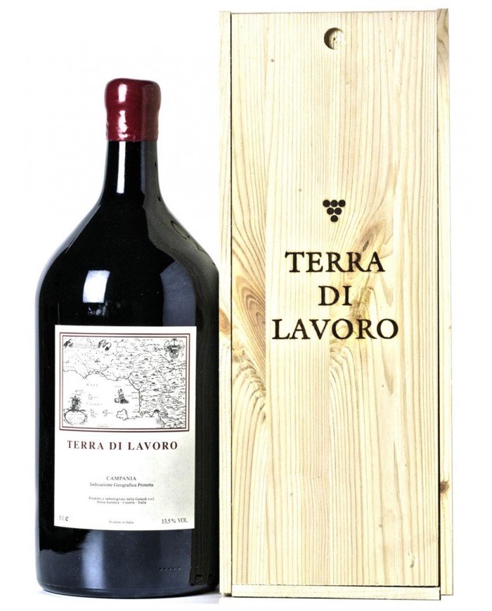 TERRA DI LAVORO GALARDI (2009)| ML. 3000 Doppio Magnum| Cassa Legno