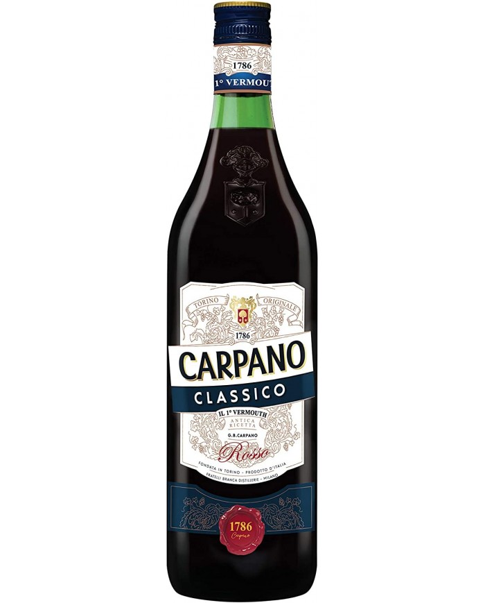 VERMOUTH CLASSICO ROSSO CARPANO| ML. 1000
