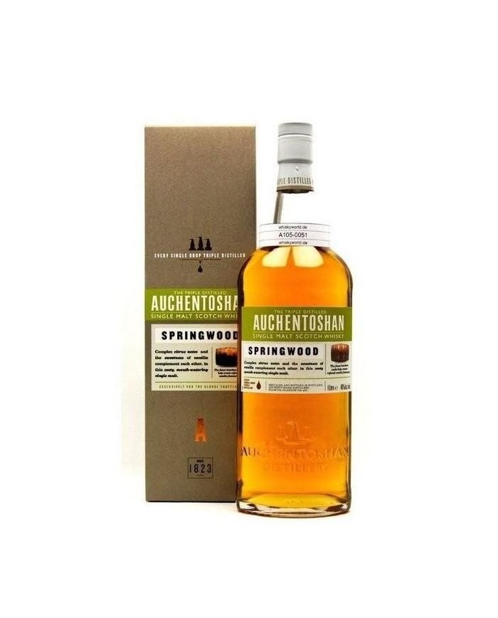 WHISKY AUCHENTOSHAN SPRINGWOOD| ML. 1000| Astucciato