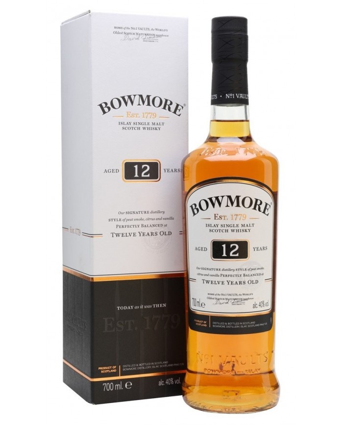WHISKY BOWMORE 12Y| ML. 700| Astucciato