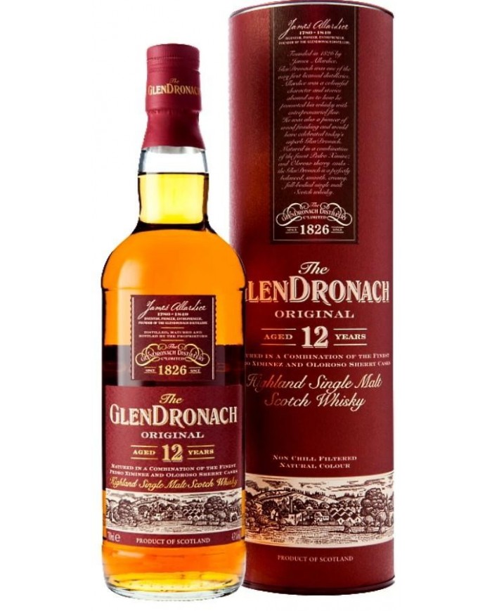 WHISKY GLENDRONACH 12Y| ML. 700| Astucciato