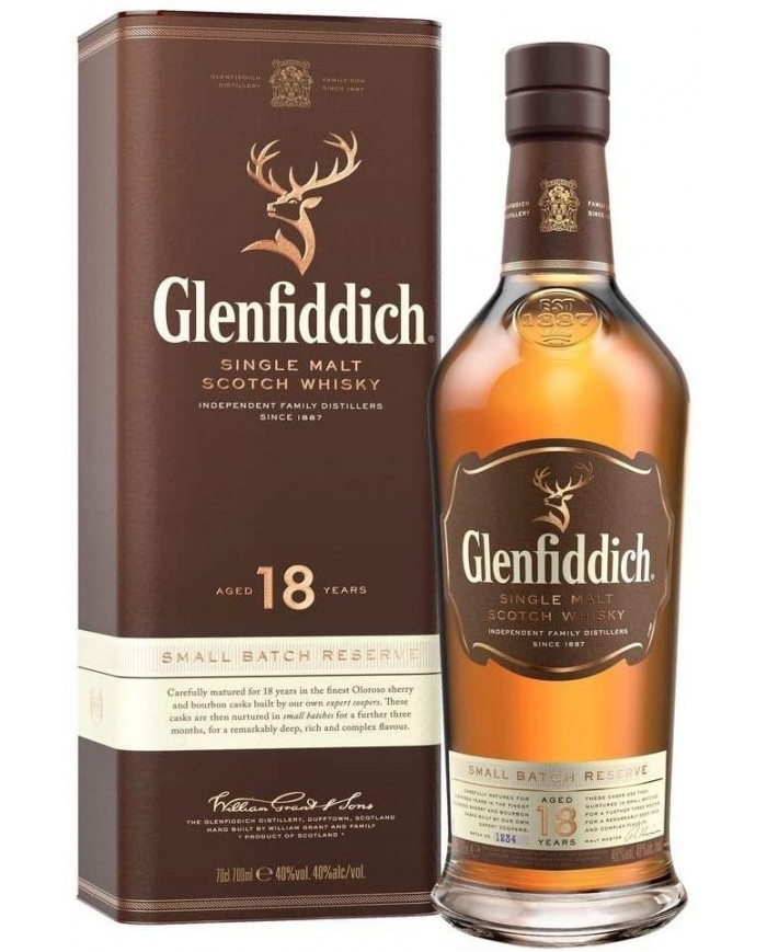 WHISKY GLENFIDDICH 18Y| ML. 700| Astucciato