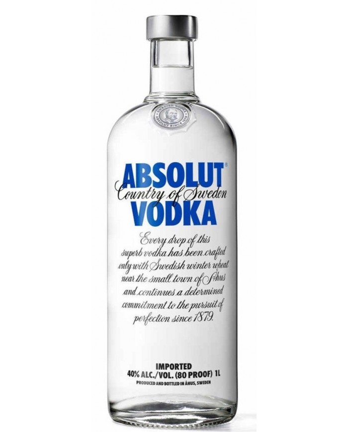 WODKA ABSOLUT BLU| ML. 1000