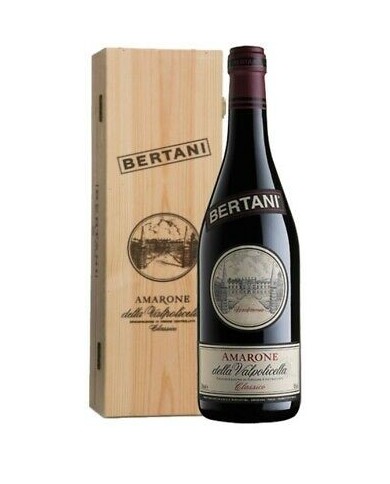 AMARONE DELLA VALPOLICELLA CLASSICO BERTANI (2010)| ML. 750| Cassa legno
