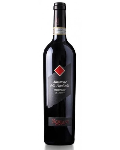 AMARONE DELLA VALPOLICELLA CLASSICO SCRIANI (2017)| ML. 750