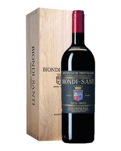 BRUNELLO DI MONTALCINO RISERVA BIONDI & SANTI (2013)| ML. 1500 Magnum| Cassa Legno