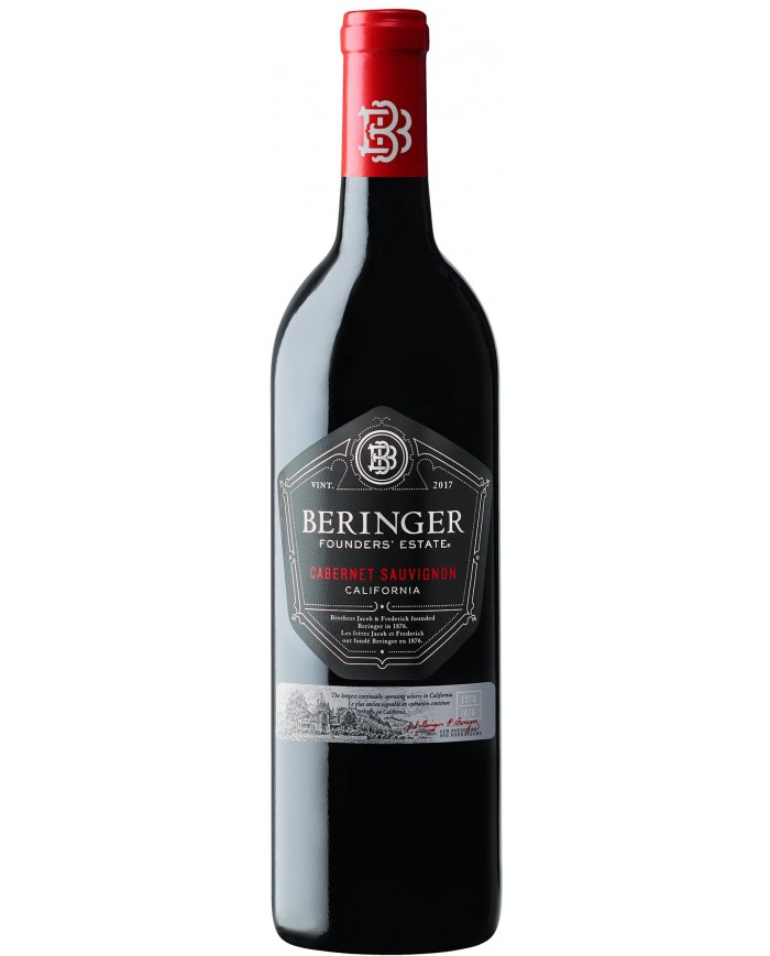 CABERNET SAUVIGNON FOUNDERS ESTATE BERINGER (2017)| ML. 750