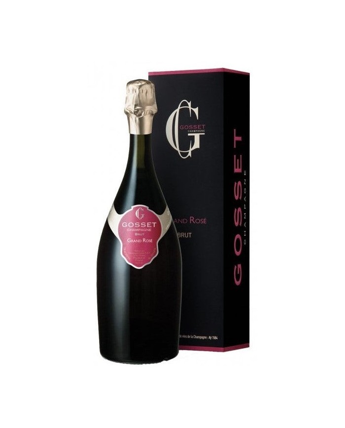 CHAMPAGNE GOSSET GRAND ROSE'| ML. 750| Astucciato